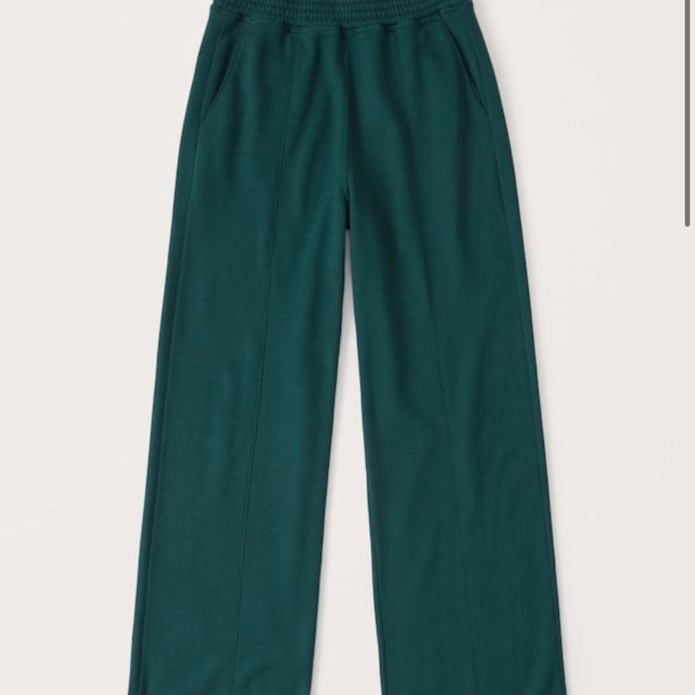 A&F wide leg sweatpants